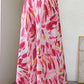 Wild Rose High Waist Printed Wide Leg Pants