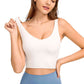 Cherished Deep V-Neck Crop Sports Bra