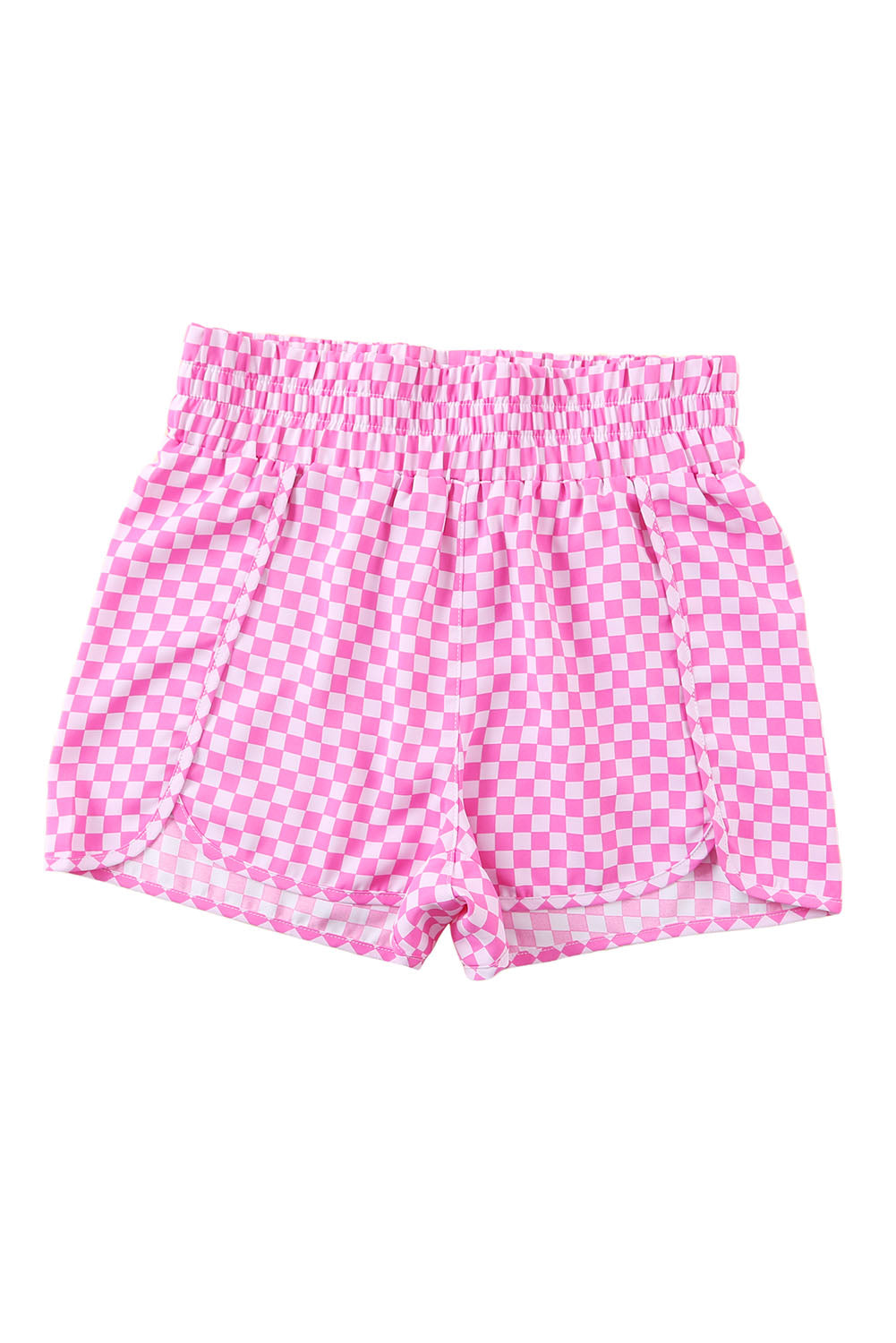 Wild in Pink Leopard Elastic Waist Shorts