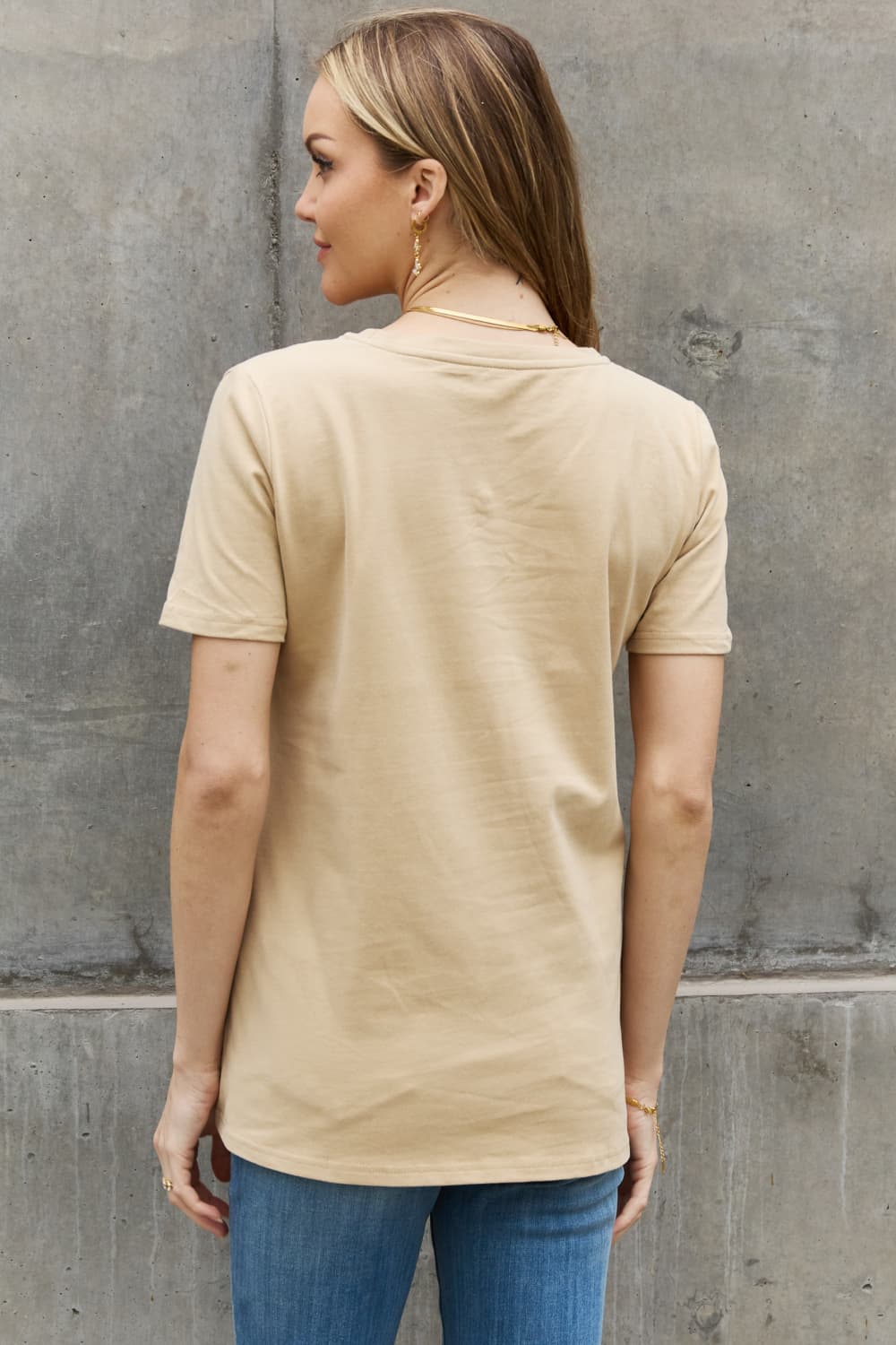 Simply Love I LOVE COFFEE Graphic Cotton Tee