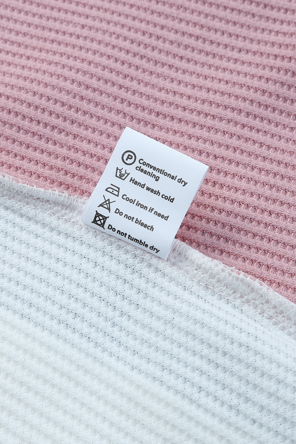 In Sync Multicolored Striped Waffle-Knit Sleeveless Tank