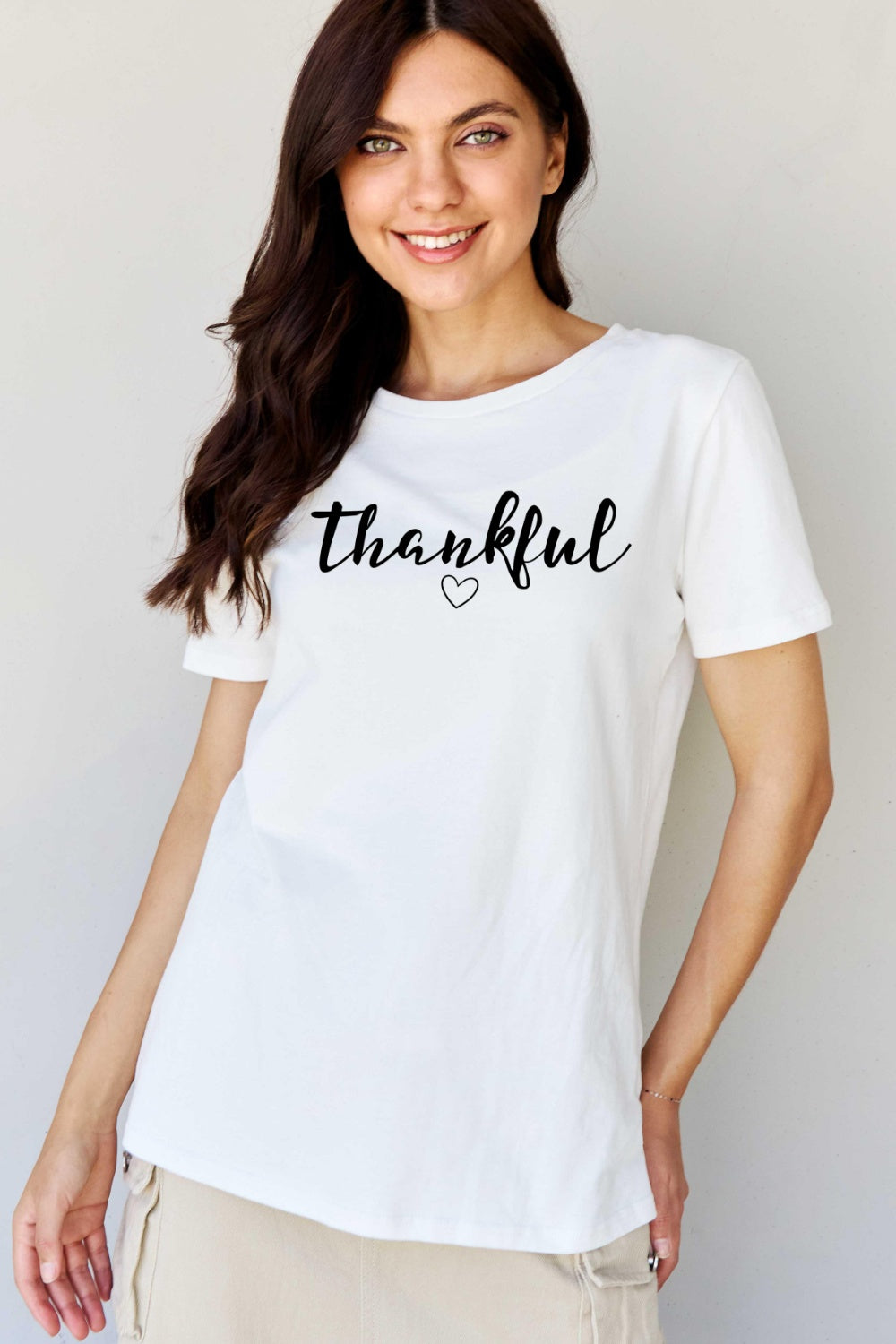 Simply Love THANKFUL Graphic T-Shirt