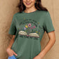 Simply Love Books, Flowers, Soul Graphic Cotton Tee
