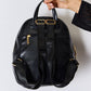 David Jones See The World PU Leather Backpack