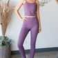 Heimish Don't Worry Be Purple High Waist Leggings