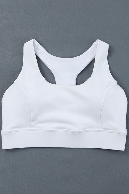 Racing All Day Racerback Push Up Sports Bra