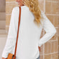 Sunset Walk Round Neck Long Sleeve Top