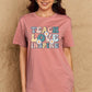 Simply Love TEACH LOVE INSPIRE Graphic Cotton T-Shirt