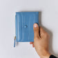 David Jones Through Thick & Thin Texture PU Leather Mini Wallet