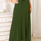 Double Take The Best Memories Soft Rayon Drawstring Waist Maxi Skirt