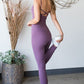 Heimish Don't Worry Be Purple High Waist Leggings