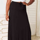 Double Take The Best Memories Soft Rayon Drawstring Waist Maxi Skirt