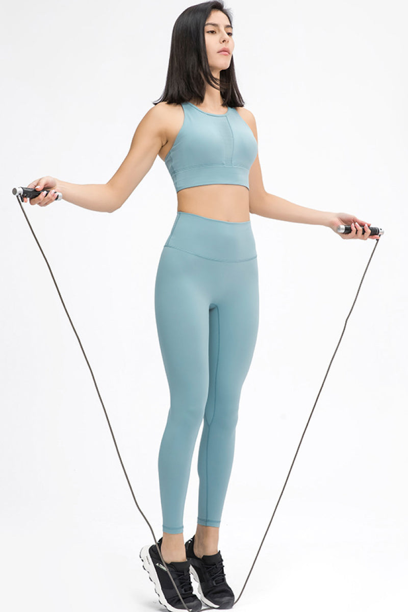 Live Your Best Life Card Pocket Active Leggings