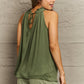 Beam and Shine Mock Neck Tank Top