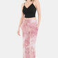 Leggings Depot Glam and Chill Buttery Soft Printed Drawstring Pants in Pink