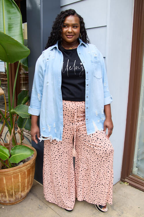 Simply Love Hallelujah Graphic Short Sleeve T-Shirt