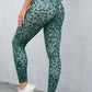 A Leopard's Spots Leopard Print Wide Waistband Leggings