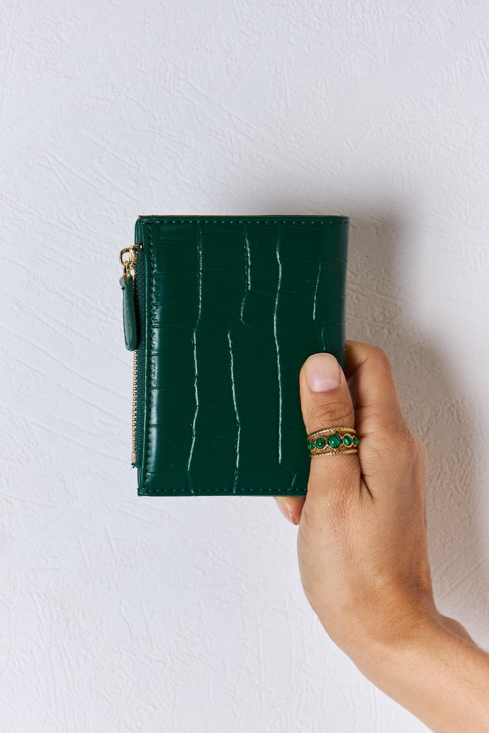 David Jones Through Thick & Thin Texture PU Leather Mini Wallet