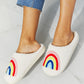 MMShoes Rainbow Plush Slippers