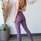Heimish Don't Worry Be Purple High Waist Leggings