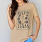 Simply Love AUSTIN  TEXAS Graphic Cotton T-Shirt