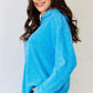 Zenana Deep Sky Vibes Long Sleeve Cozy Hoodie