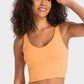 Cherished Deep V-Neck Crop Sports Bra