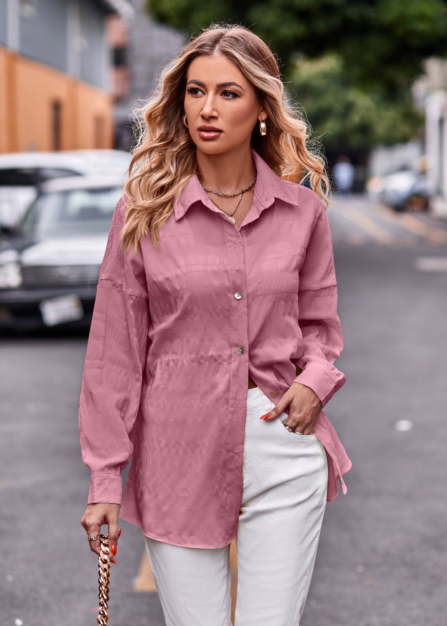 Just Can't Wait Dropped Shoulder Longline Shirt