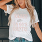 Raised on 90's Country Graphic Tee with Cuffed Sleeves