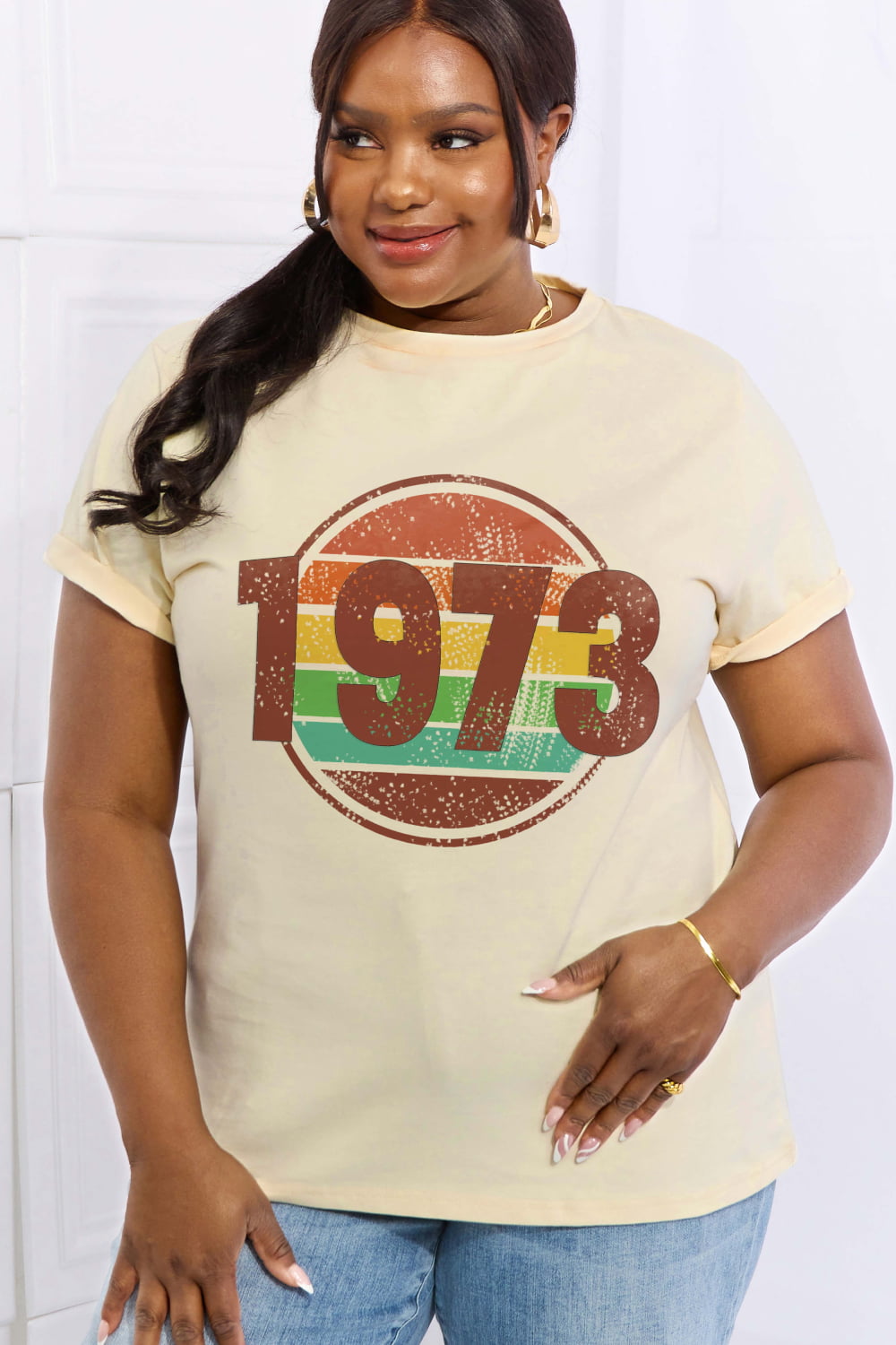 Simply Love 1973 Graphic Cotton Tee