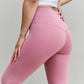 Zenana Fit For You High Waist Active Leggings in Light Rose