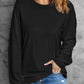 Sunset Walk Round Neck Long Sleeve Top