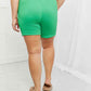 Blumin Apparel Too Good Ribbed Shorts in Green
