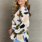Hailey & Co Wishful Thinking Multi Colored Printed Blouse