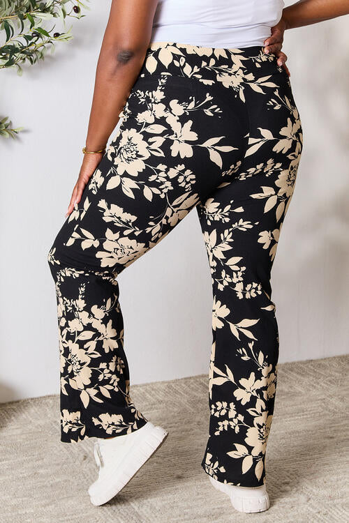 Heimish I'm A Wildflower High Waist Floral Flare Pants