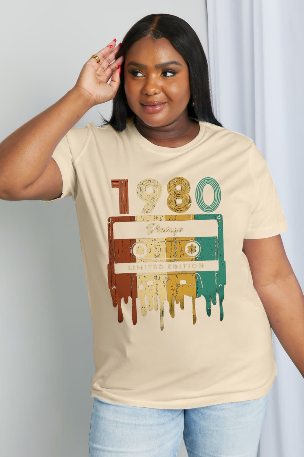 Simply Love VINTAGE LIMITED EDITION Graphic Cotton Tee