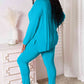 Basic Bae Ready To Unwind V-Neck Soft Rayon Long Sleeve Top and Pants Lounge Set