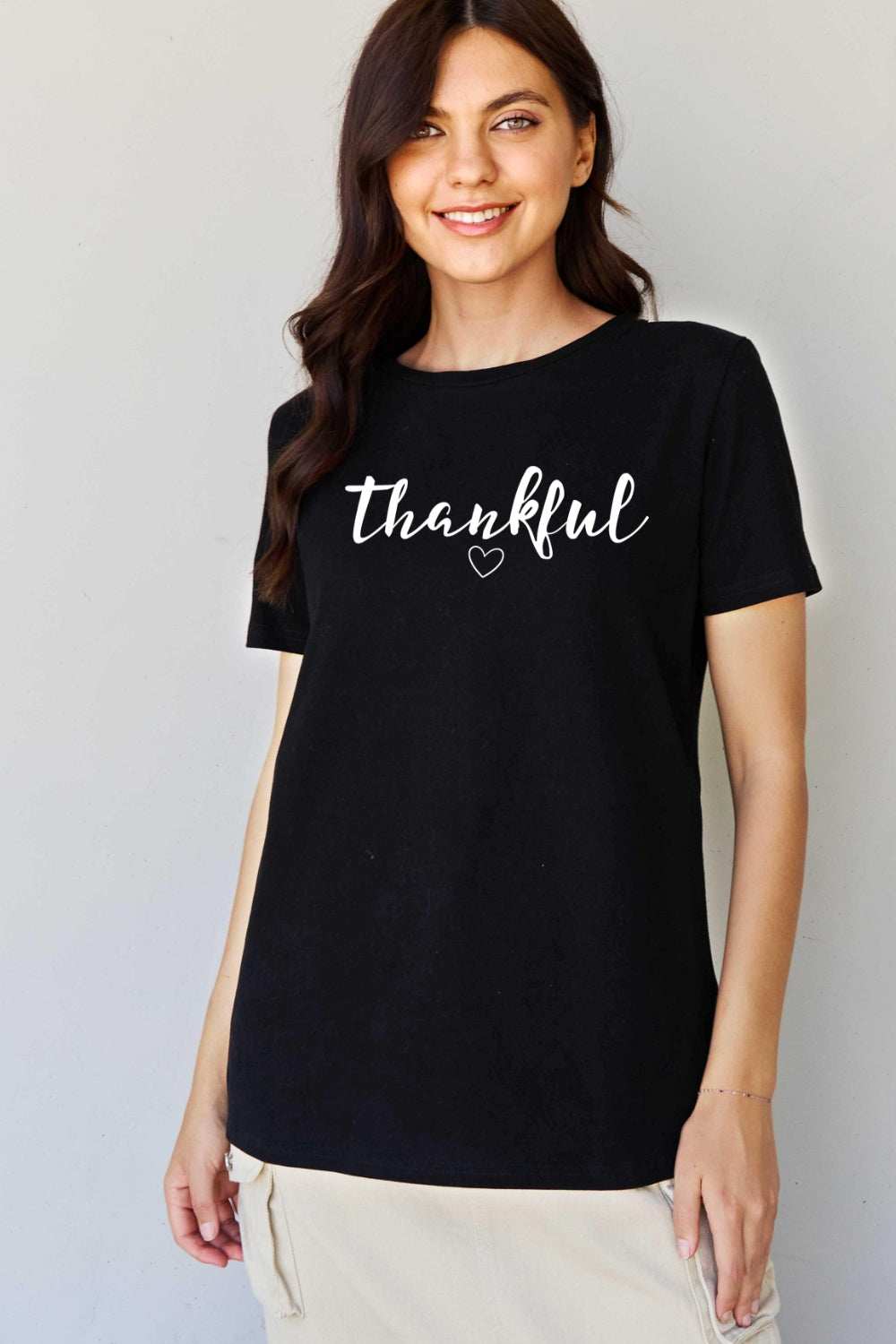 Simply Love THANKFUL Graphic T-Shirt