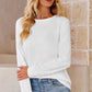 Sunset Walk Round Neck Long Sleeve Top