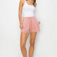 HYFVE Spring Forward Drawstring Frayed Shorts