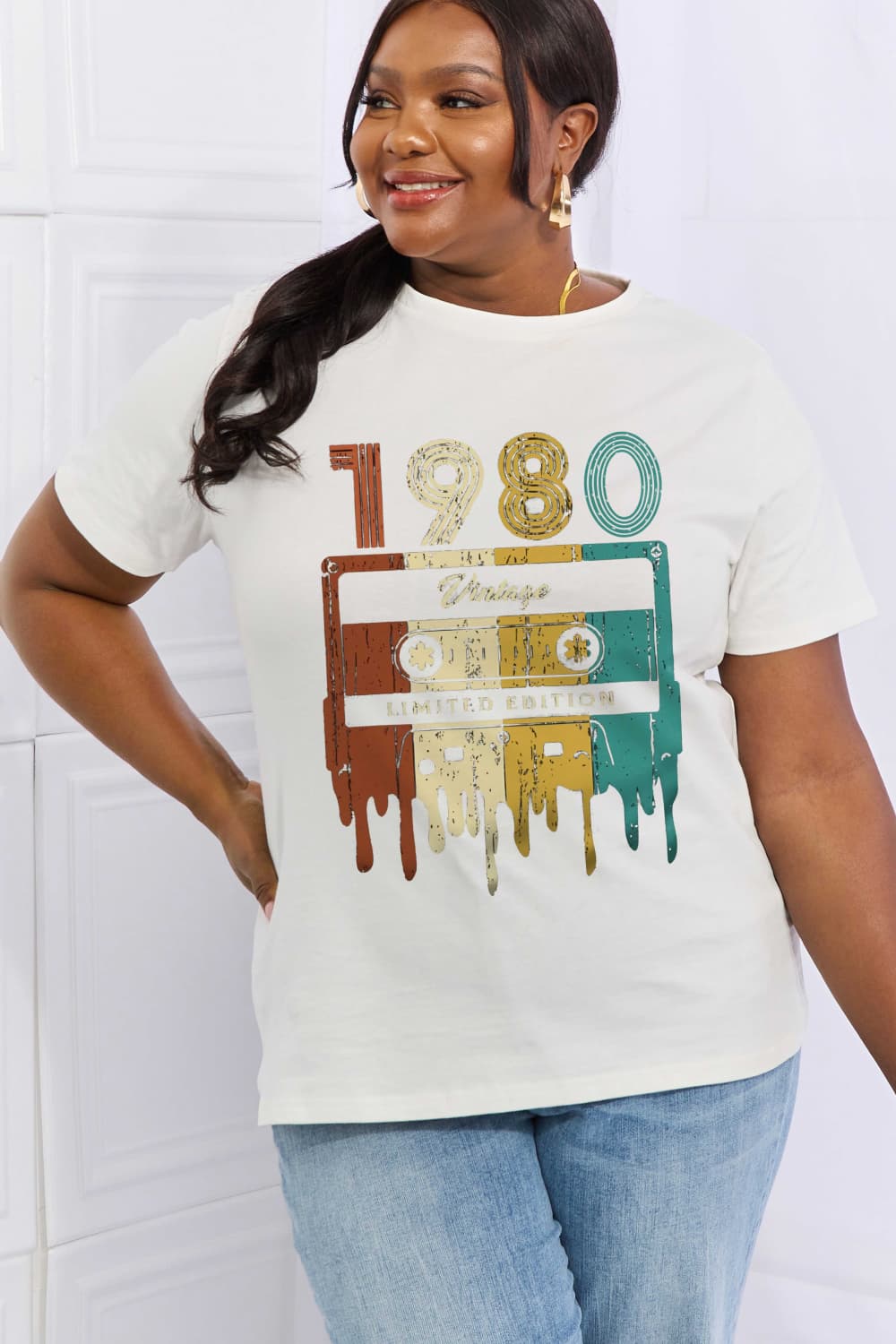 Simply Love VINTAGE LIMITED EDITION Graphic Cotton Tee