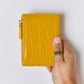 David Jones Through Thick & Thin Texture PU Leather Mini Wallet