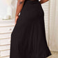 Double Take The Best Memories Soft Rayon Drawstring Waist Maxi Skirt