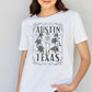 Simply Love AUSTIN  TEXAS Graphic Cotton T-Shirt