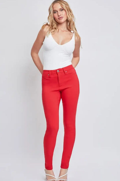 YMI Jeanswear Jada Hyperstretch Mid-Rise Skinny Jeans