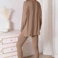 Basic Bae Ready To Unwind V-Neck Soft Rayon Long Sleeve Top and Pants Lounge Set