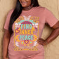 Simply Love FIND INNER PEACE Graphic Cotton T-Shirt