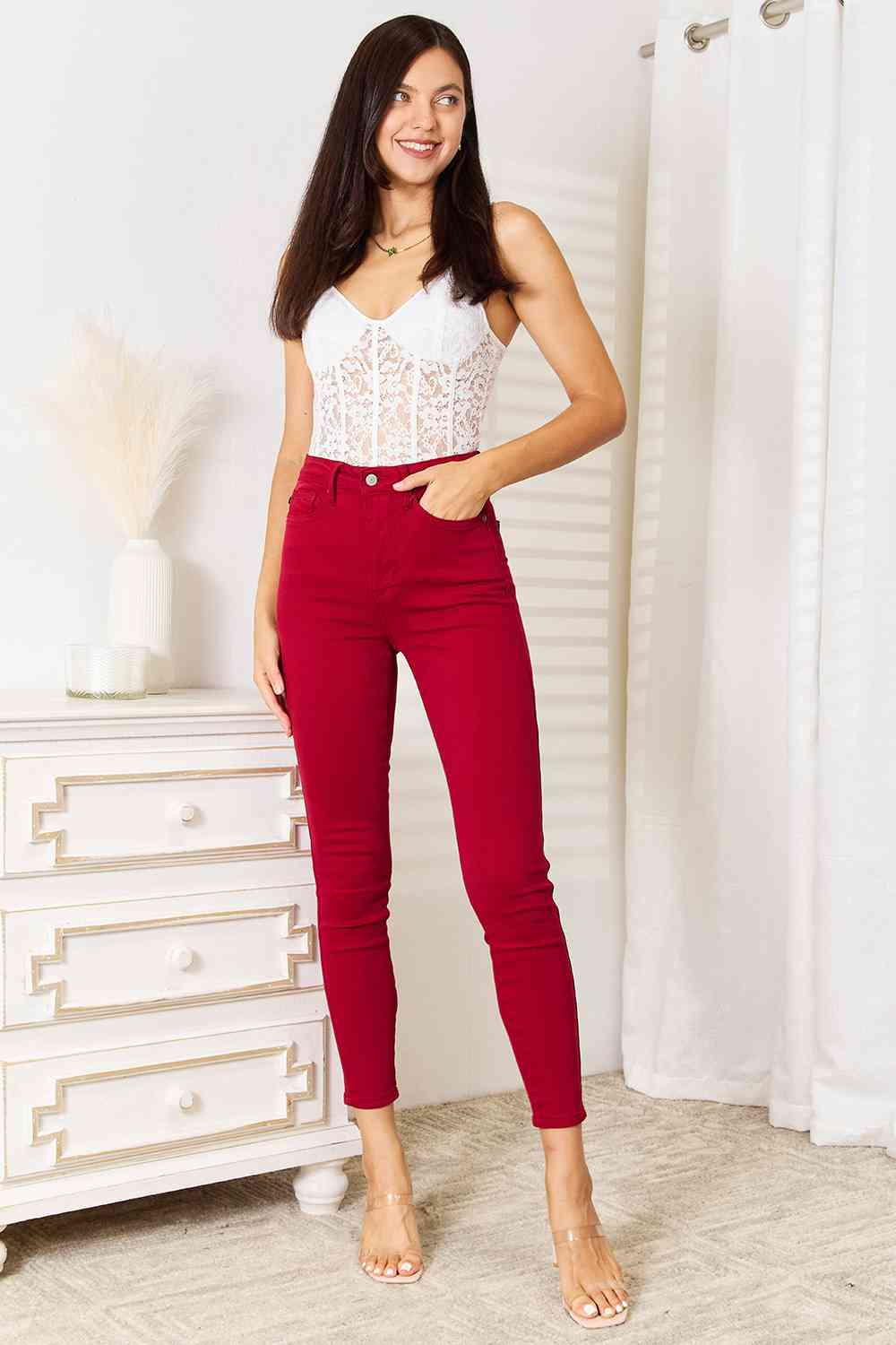 Judy Blue Ruby High Waist Tummy Control Skinny Jeans