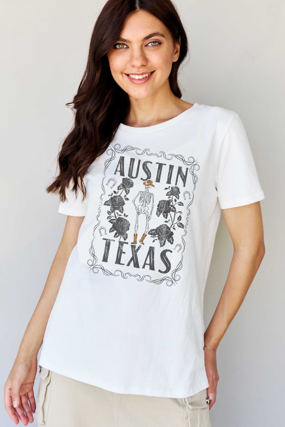 Simply Love AUSTIN  TEXAS Graphic Cotton T-Shirt