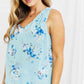 Sew In Love Off To Brunch Floral Tank Top
